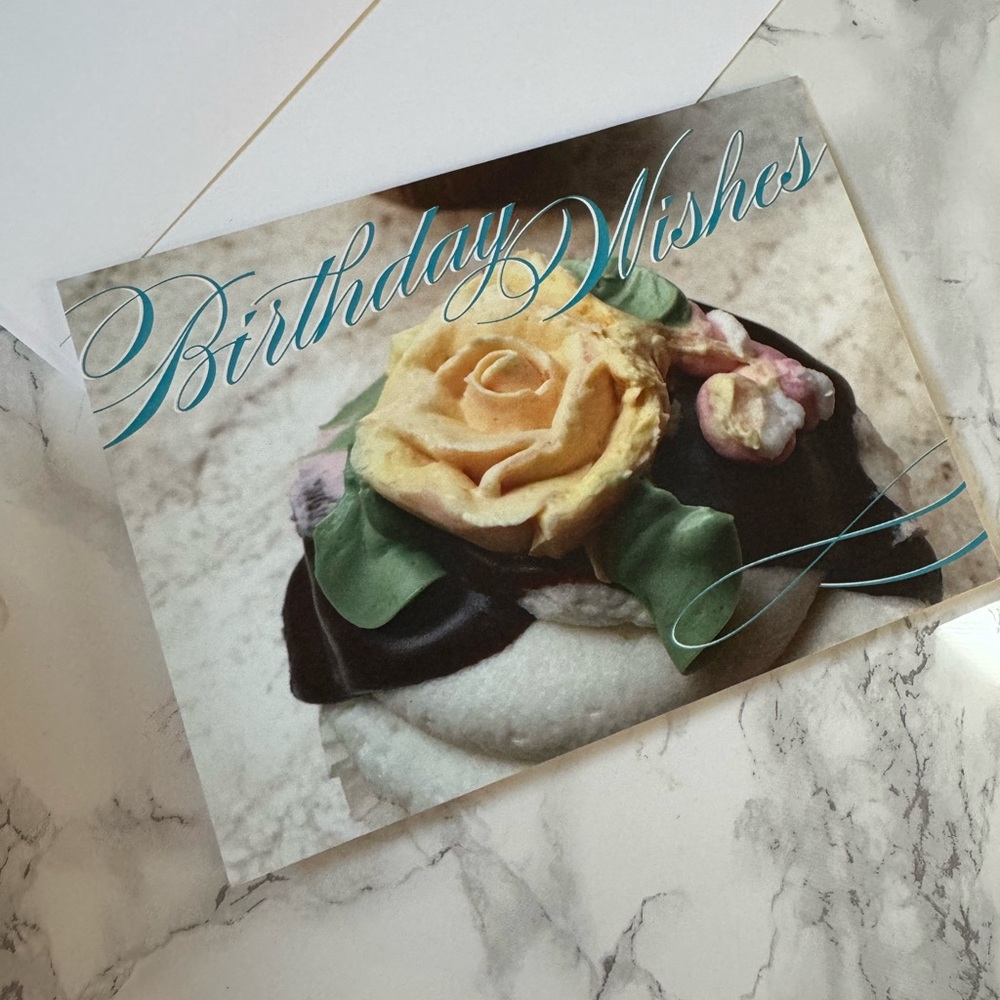 Custom card : Birthday Wishes